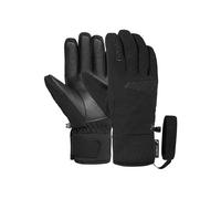 Reusch Malone R-TEX XT Gants de ski unisexes, imperméables, coupe-vent, respirants, isolation chaude en laine, cuir végétalien, softshell, doublure MicroActive, manchettes serrées, Comfort Leash, pour