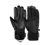 Reusch Mara R-tex XT avec dragonne et Membrane imperméable et Respirante, Gants de Ski et de Neige agréablement Chauds d'hiver, Noir, 7 Femme