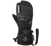 Reusch - Moufles 3 doigts de ski - Reusch Lando R-TEX® XT Junior Lobster Black/Silver - Taille Enfant 5.5 - Noir Noir 5.5