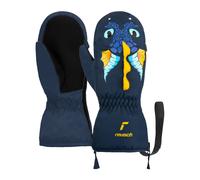 Reusch - Moufles chaudes - Reusch Sweety Mitten Dragon en Cuir - Taille Enfant 5-6ans - Navy Navy 5-6ans