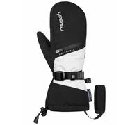 Reusch - Moufles de ski chauds et imperméables - Reusch Demi R-TEX® XT Mitten Black/White pour Femme - Taille 7 - Noir Noir 7