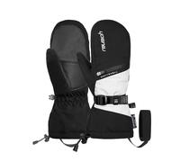 Reusch - Moufles de ski chauds et imperméables - Reusch Demi R-TEX® XT Mitten Black/White pour Femme - Taille 7.5 - Noir Noir 7.5