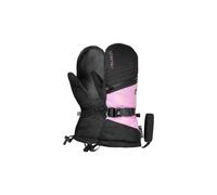 Reusch Moufles de Ski Femmes |Chaudes et imperméables avec Manchette Longue | Gants d'hiver coupe-vent et respirants, pour les activités de plein air et les loisirs, Taille 6-8,5, mitaines Demi R-TEX XT