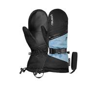 Reusch Moufles de Ski Femmes |Chaudes et imperméables avec Manchette Longue | Gants d'hiver coupe-vent et respirants, pour les activités de plein air et les loisirs, Taille 6-8,5, mitaines Demi R-TEX XT
