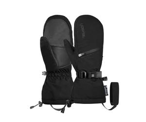 Reusch Moufles de Ski Femmes |Chaudes et imperméables avec Manchette Longue | Gants d'hiver coupe-vent et respirants, pour les activités de plein air et les loisirs, Taille 6-8,5, mitaines Demi R-TEX XT