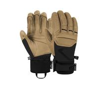 Reusch Pro RC Gants d'hiver Unisexes Extra Chauds, imperméables, Coupe-Vent et Respirants Gants d'hiver Gants de Neige Gants de Ski Hommes Femmes, Noir/Marron, 8,5
