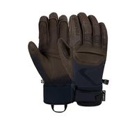 Reusch Pro RC Gants d'hiver Unisexes Extra Chauds, imperméables, Coupe-Vent et Respirants Gants d'hiver Gants de Neige Gants de Ski pour Homme et Femme, Bleu-Marron, 8