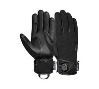 Reusch Roy Dry Palm Fidlock Gants de ski unisexes - Gants d'hiver imperméables et coupe-vent, compatibles avec écran tactile, isolation R-LOFT, paume en cuir de mouton, respirants, robustes