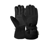 Reusch Susan Gore-TEX Gants d'hiver Chauds, imperméables, Coupe-Vent et Respirants, Gants de Doigts, Gants de Neige, Gants de Ski pour Femme, Classiques et féminins, Noirs