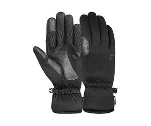 Reusch Thomas Touch-TEC Gants de Tous Les Jours, Unisexes, Respirants, avec Polartec & Power Dry, Paume en Cuir de chèvre, Fonction écran Tactile et Grip en Silicone