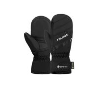 Reusch Tommy Gore-TEX Junior Moufles pour Enfant Chaudes, imperméables, Respirantes, Noir-Blanc, 7