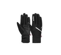 Reusch Versa Gore-Tex Infinium LF Touch-TEC Gants de Ski Chauds et Coupe-Vent pour Homme Écran Tactile Gants d'hiver Noir/argenté Taille 9,5