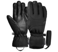Reusch Mesa R-TEX XT Gants de Ski pour Femme - Imperméables, Coupe-Vent et Respirants - avec Paume en Cuir de chèvre et Laine, Softshell et Manchette serrée - Gants d'hiver Chauds