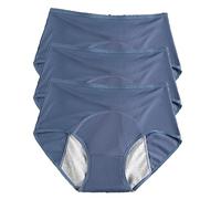 REUset 3Pcs Culotte Fuite Urinaire Femme Lavable,Culotte Incontinence Femme,Culotte Anti Fuite Urinaire Femme Lavable,Respirant Lavable Étanche,Culotte Incontinence Pour Le Cycle Menstruel,C,XXL