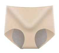 REUset Culotte Incontinence Femme Lavable,Culotte Anti Fuite Urinaire Lot De 5,Respirant Lavable Étanche,Culotte Menstruelle Flux Tres Abondant pour Femme, Fille, Ado,Couleur Peau,L