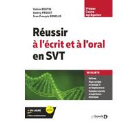 Réussir À L?Écrit Et À L?Oral En Svt