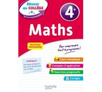 Réussir au collège – Maths 4e – Hachette Pratique
