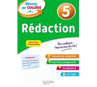 Réussir au collège - Rédaction 5e - Morgan Senan - Hachette Education - broché - Scolaire / Universitaire