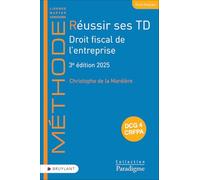 Réussir des TD - Droit Fiscal de L'Entreprise