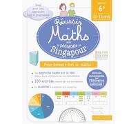 Réussir en maths avec la pédagogie de Singapour 6e - Delphine Urvoy - Larousse - broché - Scolaire / Universitaire