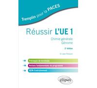 Réussir l’UE 1 - 2e édition Prérequis de terminale, notions fondamentales du pogramme, QCM d'entraînement - Jean Périsson - Ellipses - broché - Manuel