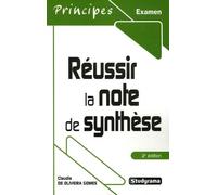 Réussir la note de synthèse