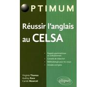 Réussir L'anglais Au Celsa