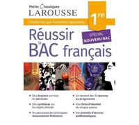 Réussir Le Bac Français 1re - Spécial Nouveau Bac - Edition 2020