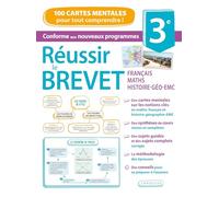 Virginie Manouguian, Mathieu Rivier, Antoine Carrier – Réussir le BREVET en cartes mentales – Broché