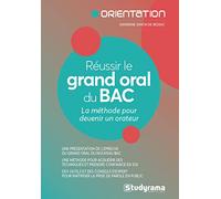 Réussir le grand oral du bac 2021: La méthode pour devenir un orateur