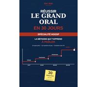 Réussir le Grand Oral en 30 jours: Spécialité HGGSP - Méthode jour par jour, 50 sujets et entraînement avec l'IA