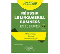 Réussir le Linguaskill Business En 25 étapes - Sarah Skeet-Buré - Ellipses - broché - Méthode de langue