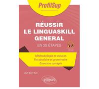 Réussir le Linguaskill General En 25 étapes - Sarah Skeet-Buré - Ellipses - broché - Méthode de langue