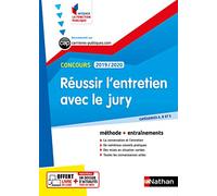 Réussir l'entretien avec le jury - Catégorie A, B et C - Intégrer la fonction