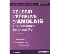 Réussir L'épreuve D'anglais Aux Concours Sciences Po