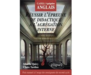 Réussir l'épreuve de didactique à l'Agrégation interne d'anglais