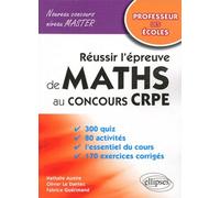 Réussir l'épreuve de mathématiques au concours CRPE