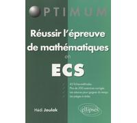 Réussir L'épreuve De Mathématiques En Ecs