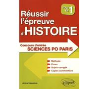 Réussir L'épreuve D'histoire Au Concours D'entrée De Sciences Po Paris