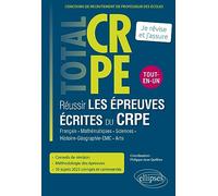Réussir Les Épreuves Écrites Du Crpe - Tout-En-Un