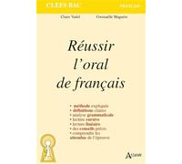 Réussir l'oral de français