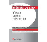 RÉUSSIR MÉMOIRE, THÈSE ET HDR 6EME EDITION