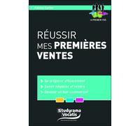 Réussir mes premières ventes - Fabrice Carlier - Studyrama Eds - broché - Etude