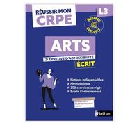 Réussir mon CRPE Arts 2e épreuve d'admissibilité L3 écrit 2027