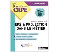 Réussir mon CRPE EPS et Projection dans le métier Admission Concours M2 Oral 2026-2027