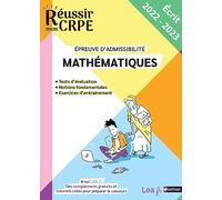 Mathématiques - Epreuve D'admissibilité Écrit