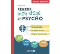 Réussir mon stage en psycho Marine Dervin (Auteur)