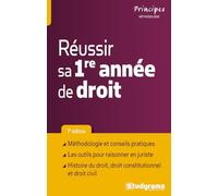 Réussir sa 1ère année de droit