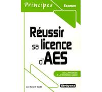 Réussir sa licence d'AES