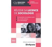 Réussir sa licence de sociologie - Stéphane Hampartzoumian - Studyrama Eds - broché - Scolaire / Universitaire